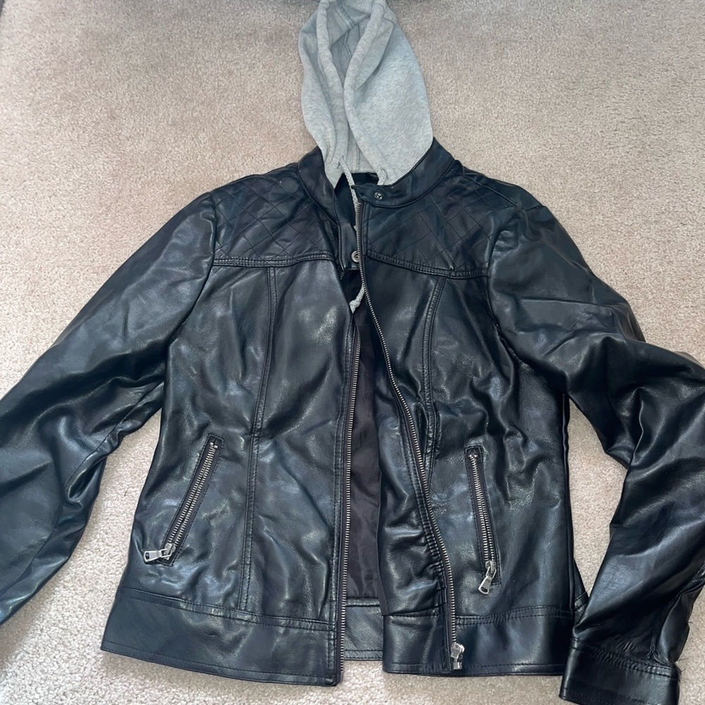 Leather jacket